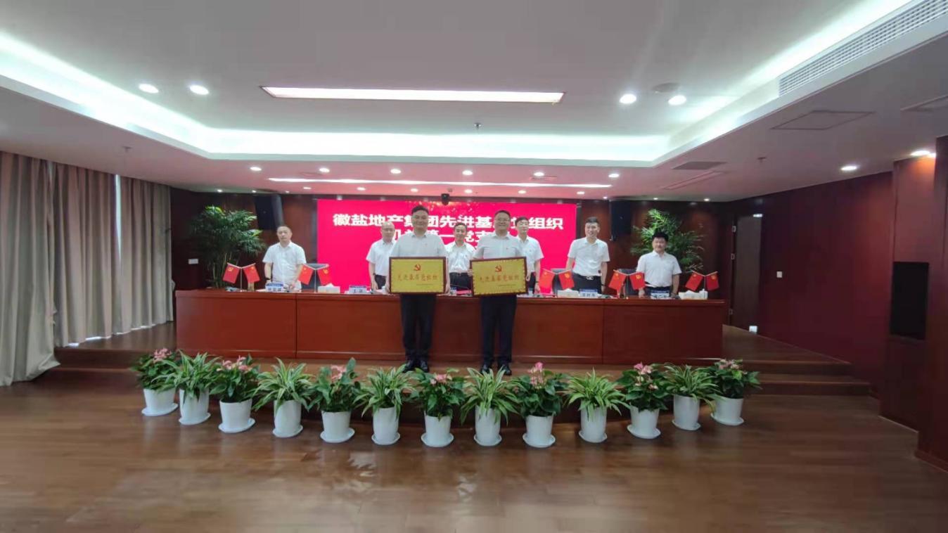 徽盐地产集团开展“七个一”系列活动，，，，，推动党史学习教育出新出彩